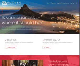 Businesstrends.co.za(Future Business Trends) Screenshot