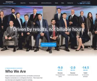 Businesstrialgroup.com(Business Trial Group) Screenshot