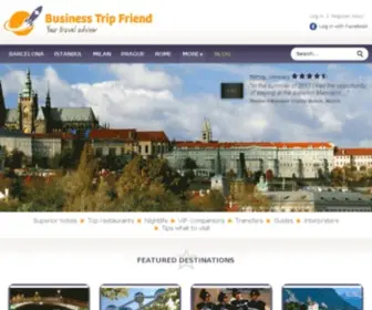Businesstripfriend.com(Business Trip Friend) Screenshot
