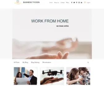 Businesstycoon99.com(Ways To Make Extra Money From Home) Screenshot