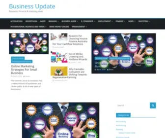 Businessupdated.com(A great business portal and which focuses about all types of international business. It also) Screenshot