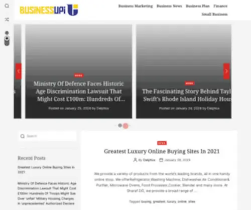 Businessupi.com(Bussines Niche) Screenshot