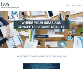 Businessventureonline.com(Marketing and Advertising) Screenshot