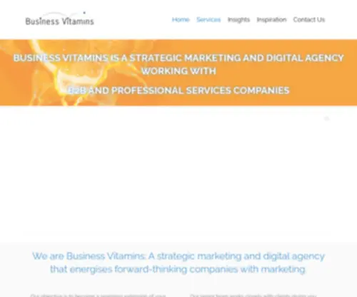 Businessvitamins.co.uk(B2B Marketing Agency) Screenshot