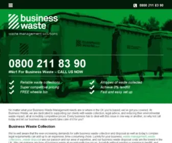 Businesswaste.co.uk(Commercial Waste Collection) Screenshot