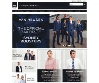 Businesswear.com.au(PVHBA Businesswear) Screenshot