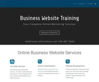 Businesswebsitetraining.com(Business Website Training) Screenshot