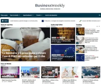 Businessweekly.it(Business, Innovazione, Tecnologia) Screenshot