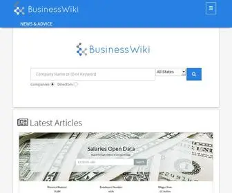 Businesswiki.info(Check business register information) Screenshot