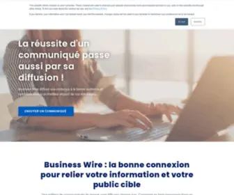 Businesswire.fr(Diffusion communiqué de presse) Screenshot