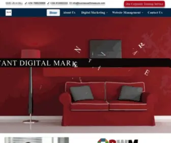 Businesswithmeasure.com(Top Digital Marketing Agency in Lagos) Screenshot