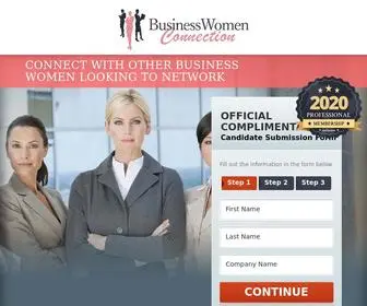 Businesswomenconnection.com(Business Women Connection) Screenshot