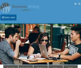 Businesswritingonline.com.au(Just another WordPress site) Screenshot