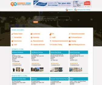Businesszoom.com.au(Local Business Directory in Australia) Screenshot