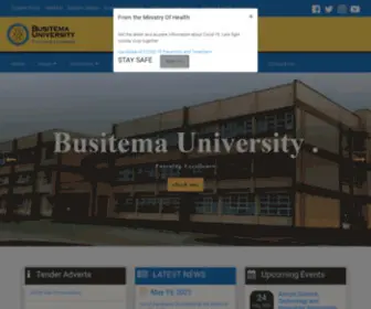 Busitema.ac.ug(Busitema University) Screenshot