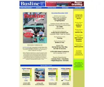 Buslinemag.com(Busline Magazine) Screenshot