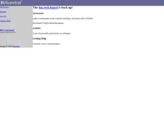 Buslist.org(BUScentral) Screenshot