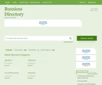 Busniessdirectory.com Screenshot