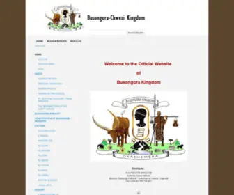 Busongora-Chwezi.org(Busongora-Chwezi Kingdom) Screenshot