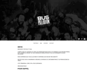 Buspalladium.com(Le Bus Palladium) Screenshot