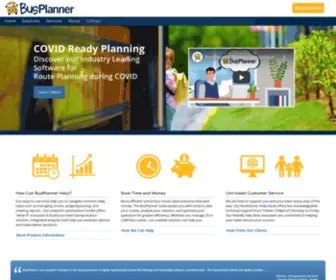 Busplanner.com(BusPlanner > Home) Screenshot