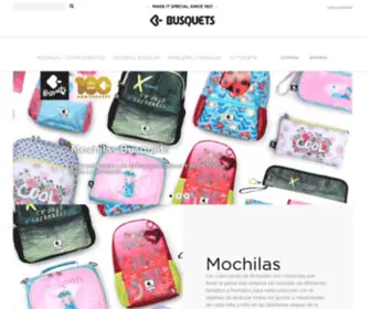 Busquets.com(Bienvenidos a Busquets: Mochilas) Screenshot