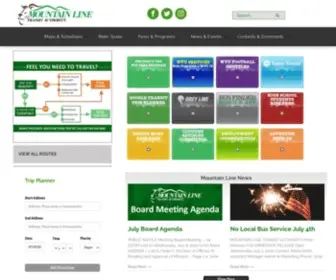 Busride.org(Mountain Line Transit Authority) Screenshot