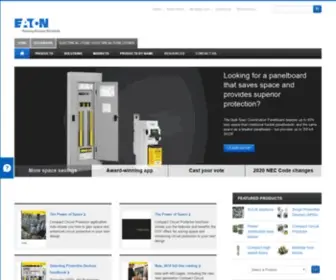 Buss.com(Electrical circuit protection) Screenshot