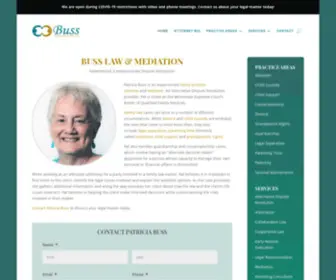 Busslaw.com(Buss Law and Mediation) Screenshot