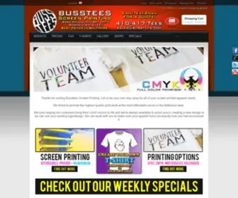 Busstees.com(Busstees) Screenshot