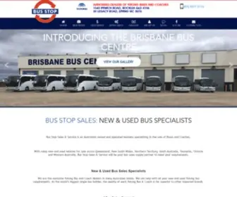 Busstopbrisbane.com.au(Bus Stop Sales & Service) Screenshot