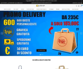 Buste.net(Buste Shopper neutre e personalizzate con logo) Screenshot