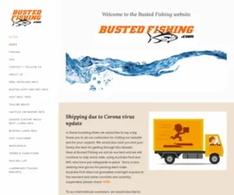 Bustedfishing.com(Busted Fishing) Screenshot