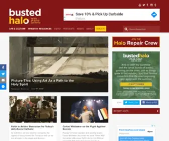 Bustedhalo.com(Busted Halo) Screenshot