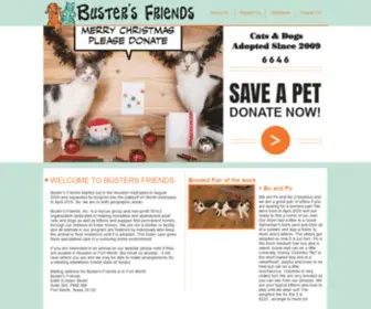 Bustersfriends.org(Buster's Friends) Screenshot