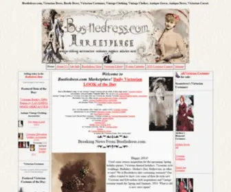 Bustledress.com(Home page) Screenshot