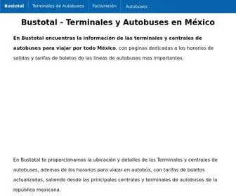 Bustotal.com(Autobuses en M) Screenshot