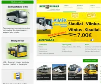 Busturas.info(UAB „Busturas“) Screenshot