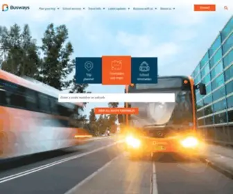 Busways.com.au(Home) Screenshot