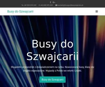 Busy-DO-SzwajCarii.pl(Busy do Szwajcarii) Screenshot