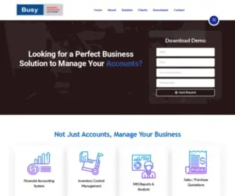 Busy.pk(Busy Business Accounting Software) Screenshot