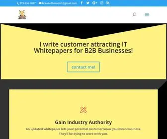 Busybeecollective.com(Get more traffic and leads with badass B2B WHITEPAPERS) Screenshot