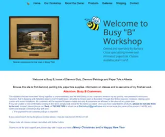 Busybworkshop.ca(Busy "B" Workshop) Screenshot