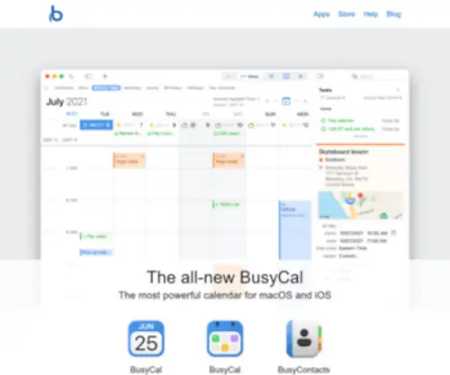 Busycal.com(Busy Apps) Screenshot