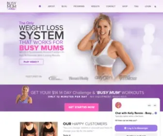 Busymumfitness.com(Busy Mum Fitness) Screenshot