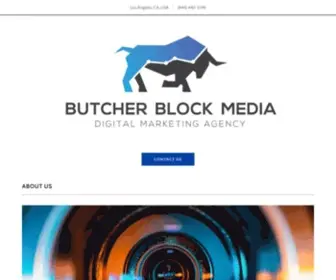 Butcherblockmedia.com(Our job as social media marketing Agency) Screenshot