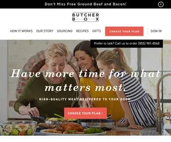 Butcherbox.com(Meat Delivery Subscription) Screenshot