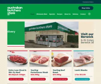 Butchersstore.com.au(Australian Butchers Store) Screenshot