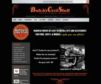 Butchscoolstuff.com(Engine transmission conversion kits) Screenshot