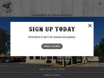 Butchsmorganton.com(Butch's BBQ & Breakfast) Screenshot